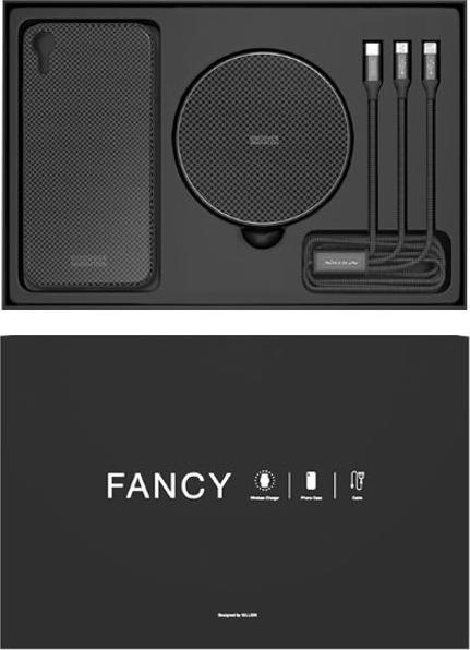 Produktbild Nillkin Fancy 3-in-1 Box, Hardcase, Ladekabel und Qi Ladestation (Apple iPhone XR)