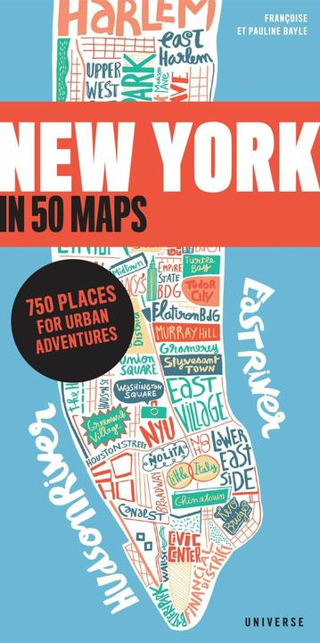 Produktbild New York in 50 Maps (Englisch, 2016)