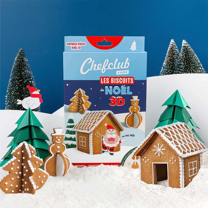 Produktbild Chefclub Biscuits de noël 3D emporte-pièces