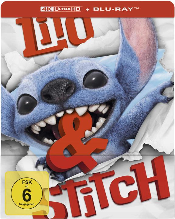 Actual product image Disney Interactive Studios Lilo & Stitch (Live Action) - 4K Limitiert (4k Blu-ray, 2025, English, German, Italian, Spanish)
