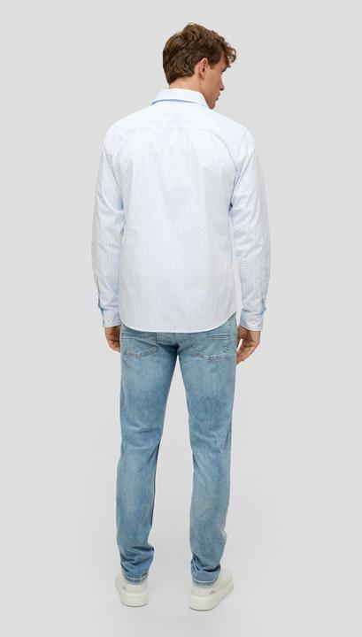 Immagine prodotto s.Oliver Hemd Slim: Langarmhemd aus Baumwollmix (M)