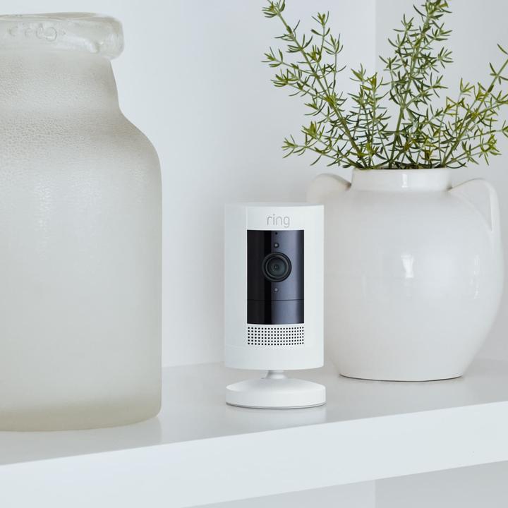 Produktbild Ring Stick Up Cam Battery (3. Gen) - Weiss (1920 x 1080 Pixels)