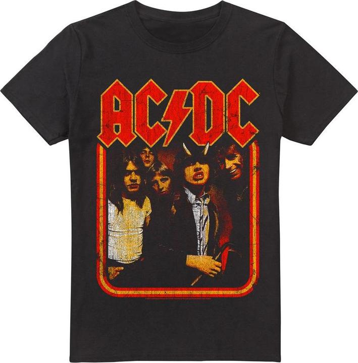 Immagine prodotto AC/DC Maglietta Group Distressed Uomo (M)