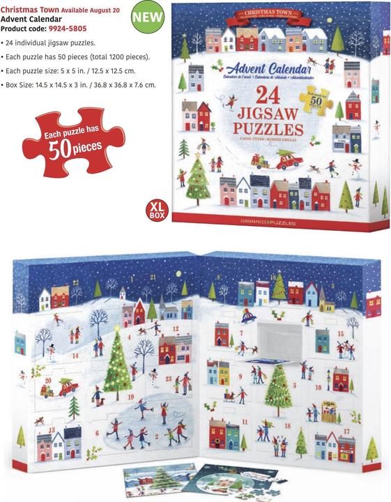 Actual product image Eurographics Advent - Christmas Town