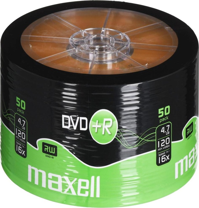 Produktbild Maxell DVD+R 120Min 4.7GB 16x - 50 Disk (50 x)