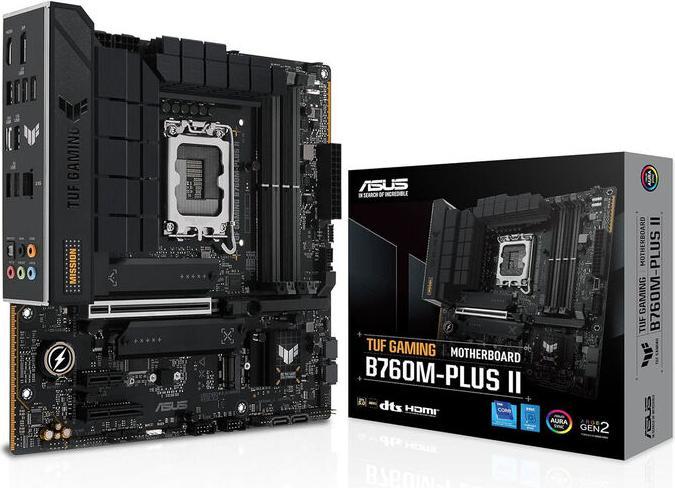 Image du produit ASUS TUF GAMING B760M-PLUS II (LGA 1700, Intel B760, mATX)