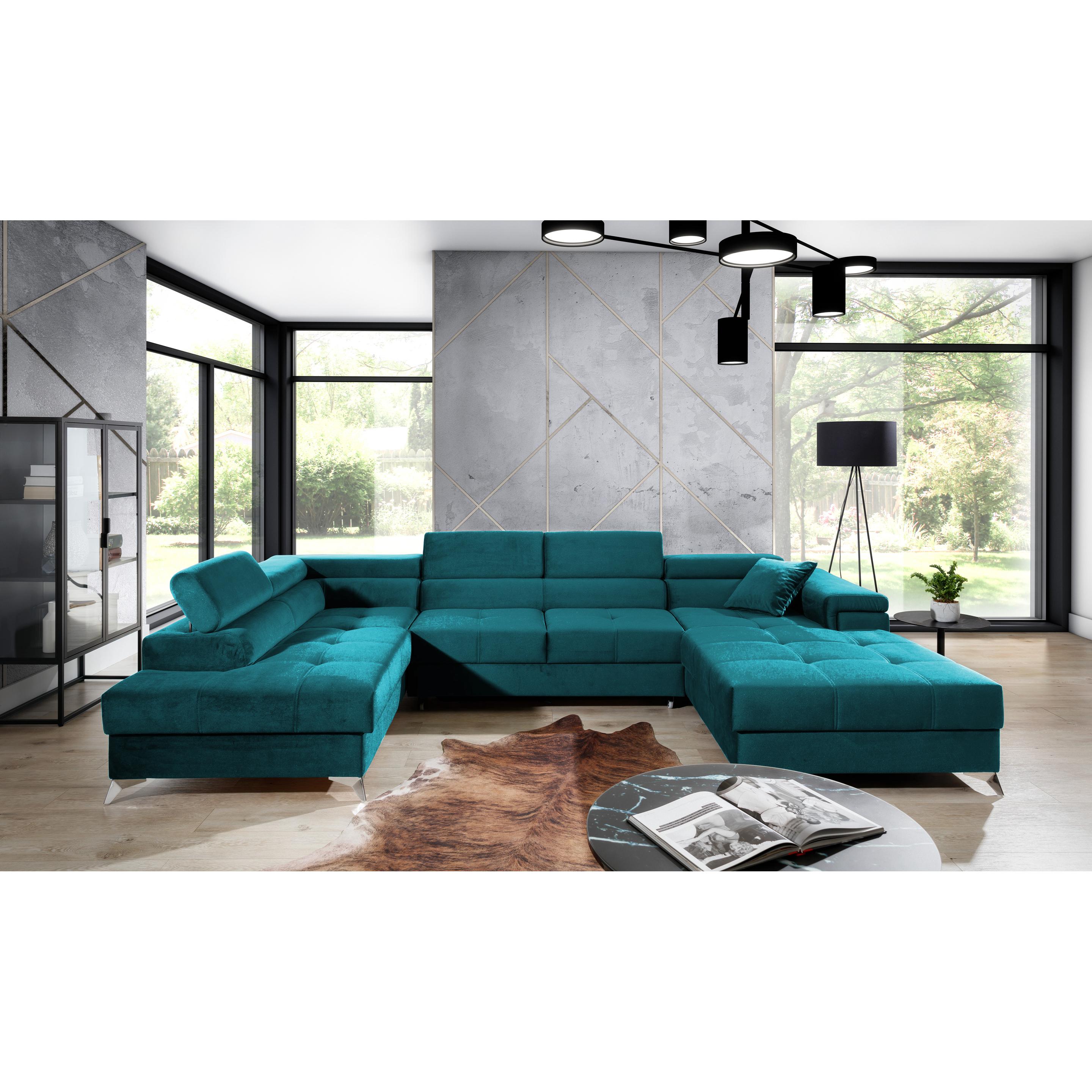 ELTAP, Sofa, Eduardo (Wohnlandschaft, 5-Sitzer, Bettsofa)