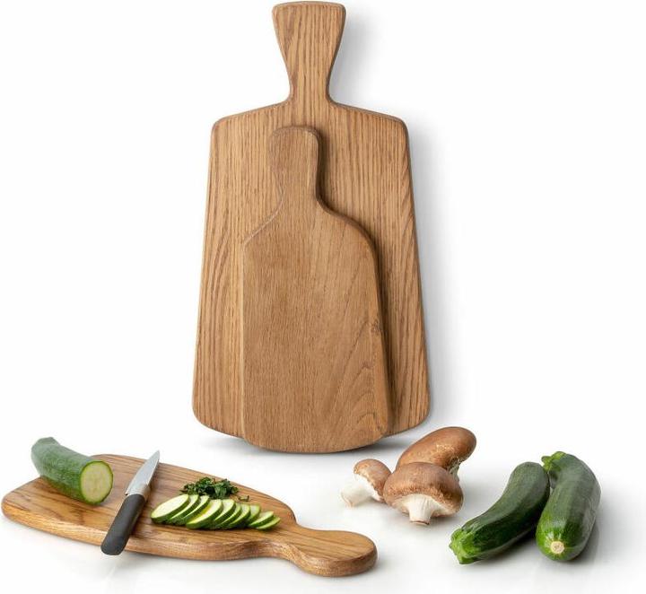 Image du produit Continenta Eiche Schneidebrett mit Griff, 41,5x22,5x1,5cm