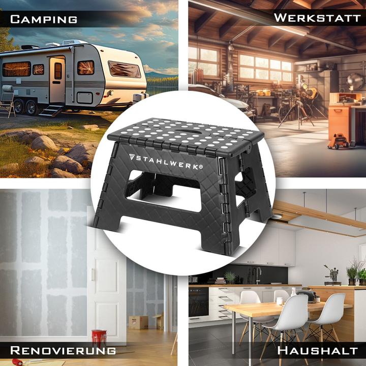 Produktbild Stahlwerk Klapptritt KT-2 ST (Klapptritt, 31 cm)