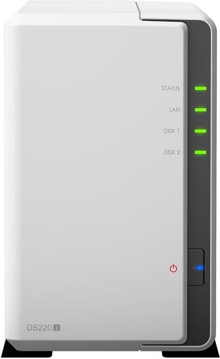 Actual product image Synology DS220j (2 x 1 TB, Seagate Ironwolf)