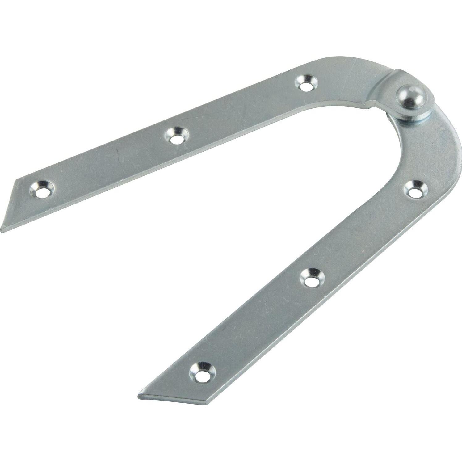 Pohl, Türbeschlag + Scharnier, Leiterbänder gebogen 250x21 mm, Stahl verzinkt