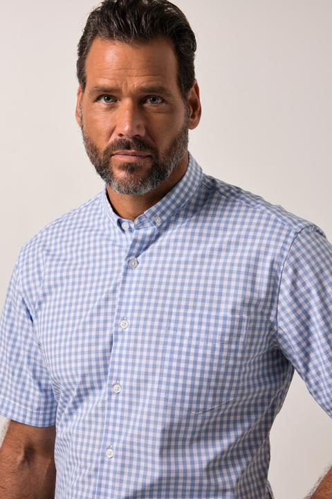 Actual product image JP1880 Karohemd, Tracht, Halbarm, Mini-Buttondown-Kragen, Modern Fit (XL)