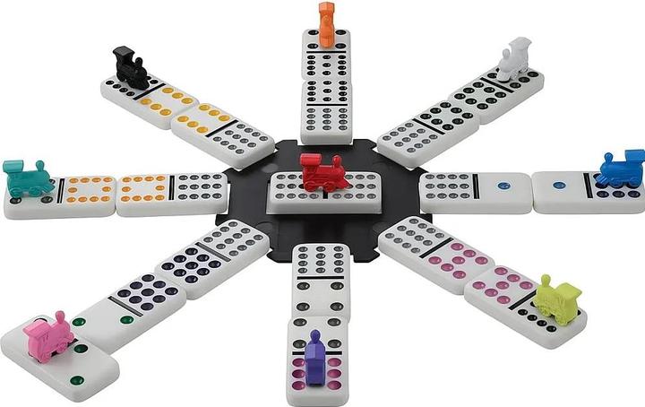 Actual product image Philos Domino Mexican Train (English, French, German, Italian, 2 - 8 Players)