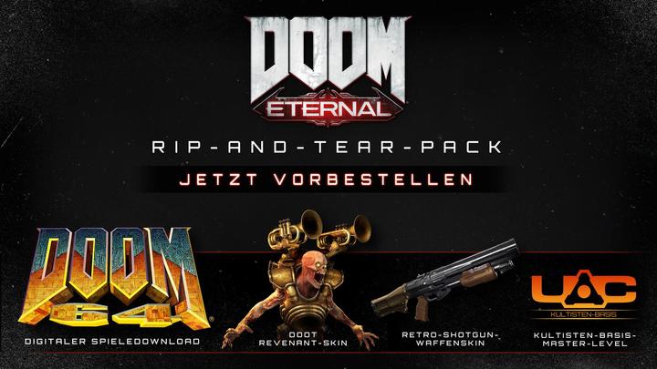 Produktbild Bethesda Doom Eternal (PS4, Multilingual)