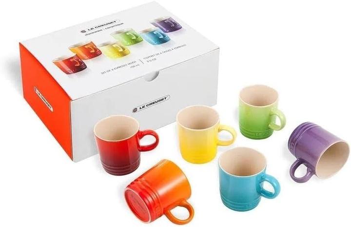 Actual product image Le Creuset Rainbow (350 ml, 6x)