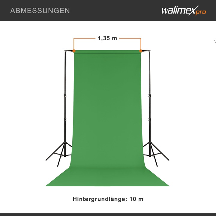 Produktbild Walimex Hintergrundkarton (135 cm, 1000 cm)