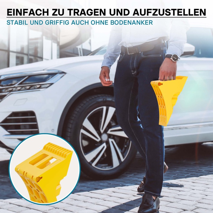 Actual product image Wiltec Wheel chocks