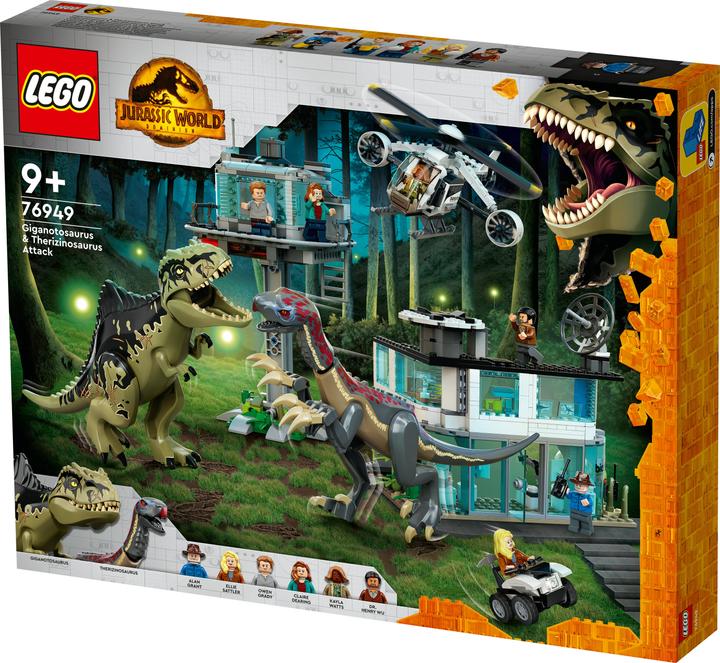 Produktbild LEGO Giganotosaurus & Therizinosaurus Angriff (76949, LEGO Jurassic World)
