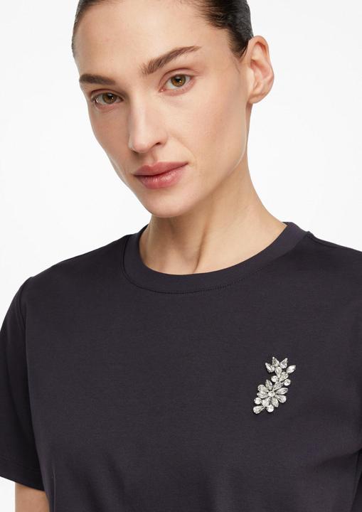 Produktbild Comma T-Shirt mit Schmucksteinen (34)