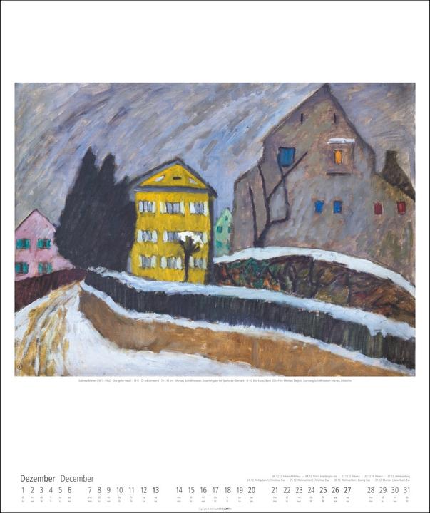 Produktbild Gabriele Münter Kalender 2026 (46 x 55 cm)