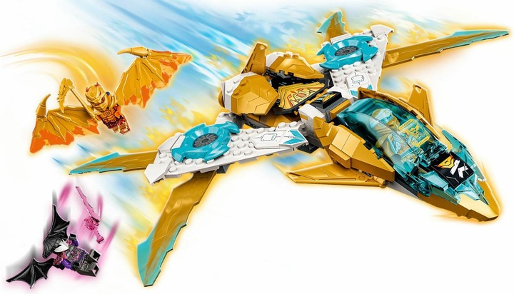 Produktbild LEGO Zanes Golddrachen-Jet (71770, LEGO Ninjago)