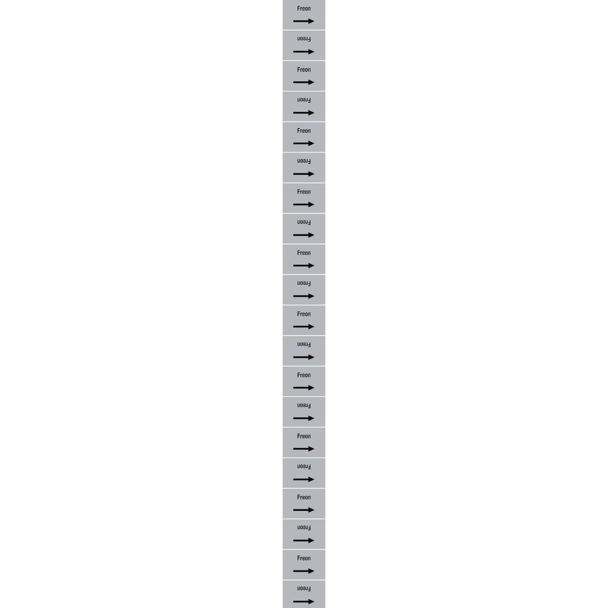 Brady, Etiketten, ISO 20560 Pipe Markers - Air