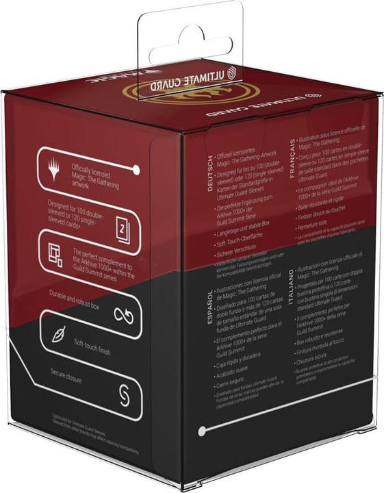 Produktbild Ultimate Guard Boulder 100+ Magic: The Gathering "Guild Summit" - Rakdos