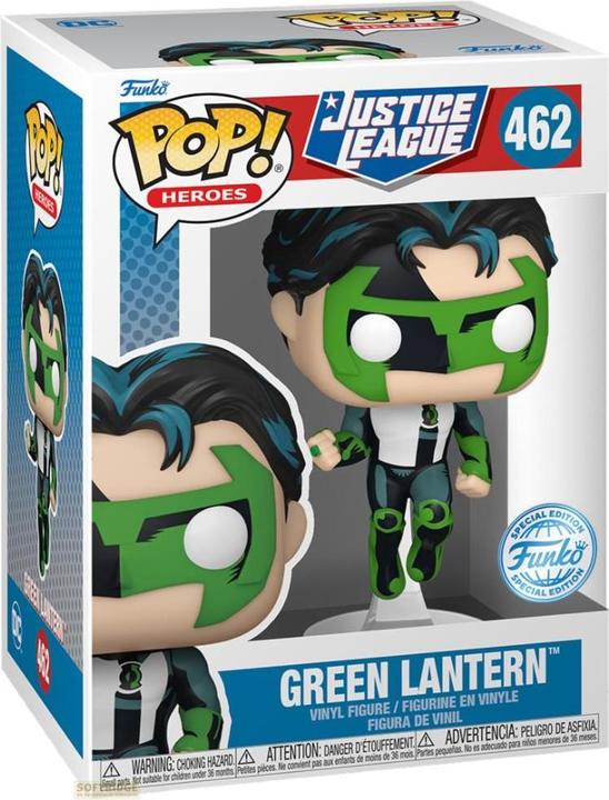 Actual product image Funko Pop Comic Cover: Dc- Dceased Green Lantern, 64069, Multicolour, One Size