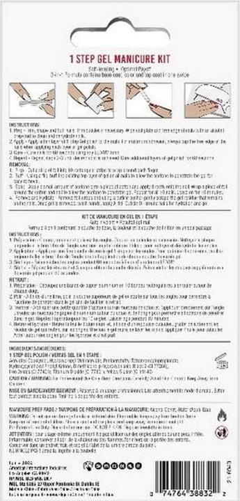 Immagine prodotto Ardell 1 Step Gel Polish Starter Kit Flower Petal (Petalo di fiore, Smalto per unghie effetto gel)