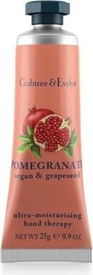 Immagine prodotto Crabtree & Evelyn Crema mani ultra-idratante al melograno, argan e semi d'uva - 25 G