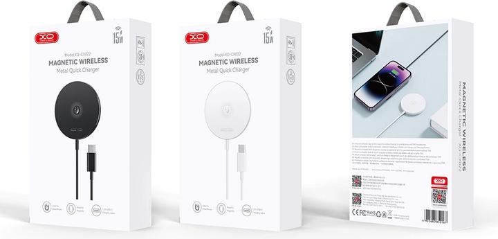 Actual product image xO wireless charger CX022 magnetic white 15W (15 W)