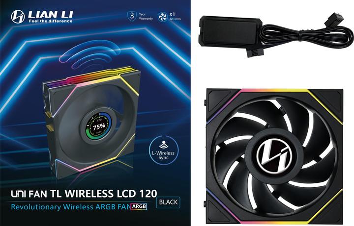 Image du produit Lian-Li UNI FAN TL Wireless (120 mm, 1 x)