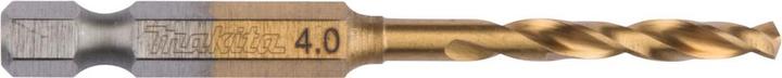 Immagine prodotto Makita Punta metallo HSS-TiN con codolo esagonale 1/4" (4 millimetri)
