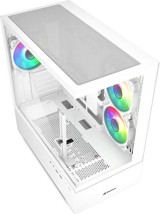Image du produit Sharkoon MK6 RGB White mATX (blanc) (Mini-ITX, mATX)