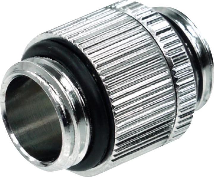 Alphacool HF Doppelnippel G1/4 AG auf G1/4 AG drehbar Chrome