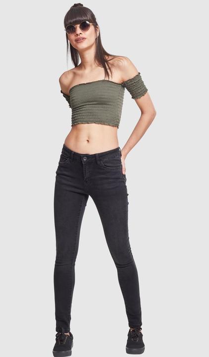 Immagine prodotto Urban Classics Top donna con spalla fredda accorciata e fumo (XL)