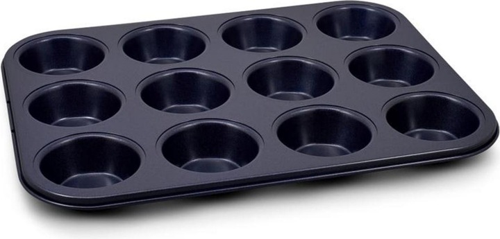 Actual product image Zyliss Muffin baking pan 12 wells, dark blue (25 cm)
