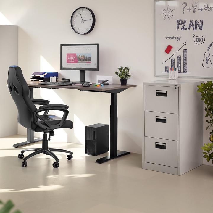 Image du produit tectake Armoire de bureau (62,5 x 46 x 103 cm)