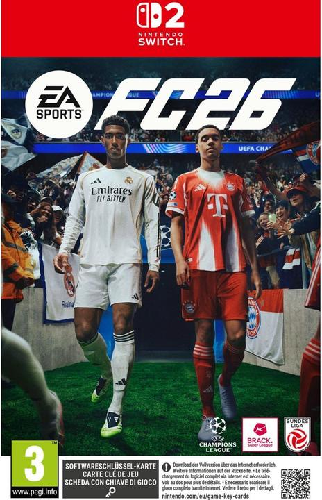 Actual product image EA Games EA Sports FC 26 (Switch 2, DE, IT, FR)