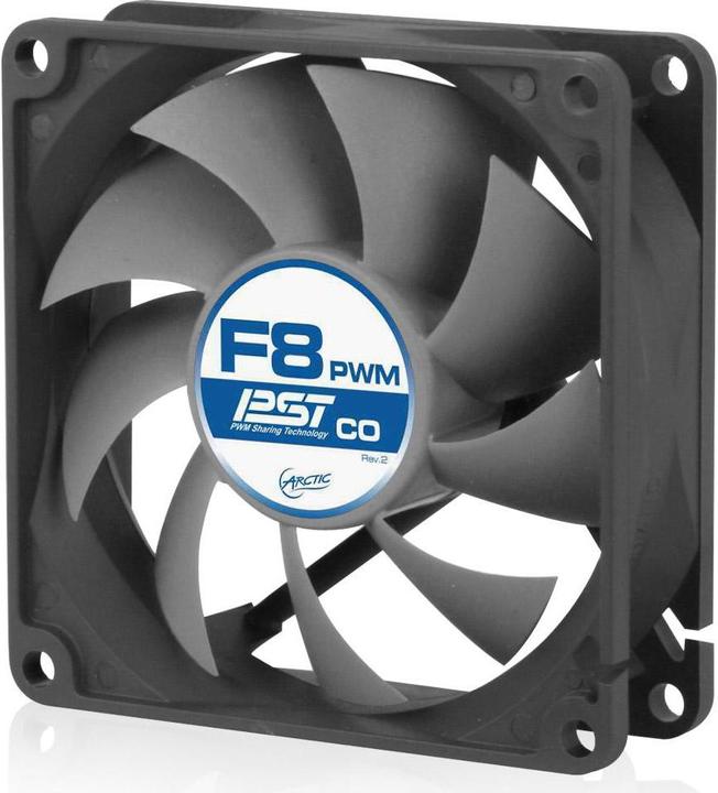 Produktbild Arctic F8 PWM CO fan (AFACO-080PC-GBA01) (80 mm, 1 x)