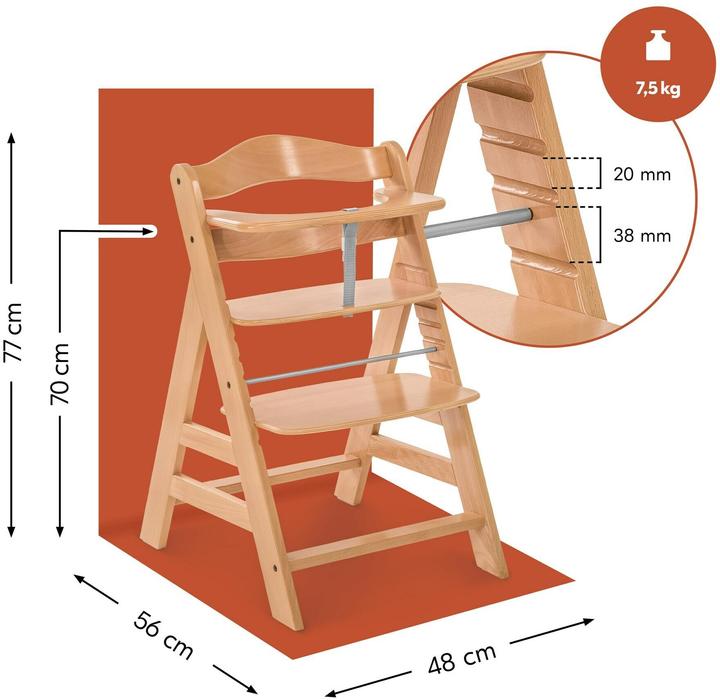 Produktbild Hauck Alpha Newborn Set Pro (Treppenhochstuhl)