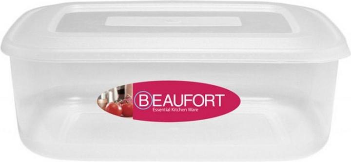 Actual product image Beaufort Rectangular plastic food container
