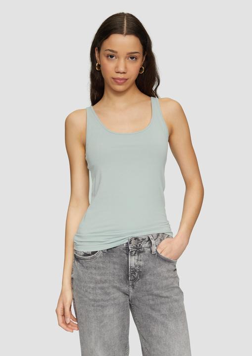 Produktbild S.Oliver T-Shirt Top aus Baumwolljersey (M)