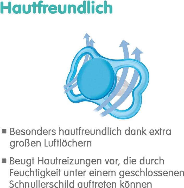 Actual product image MAM Air silicone dummy, 2 pieces, 6-16 months (2 x, 6 - 16 M.)