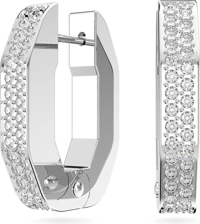 Produktbild Swarovski Dextera Octagonal Hoop Ohrringe (Swarovski Metall)