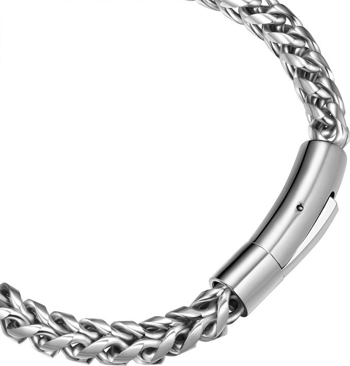 Immagine prodotto True Rebels Bracciale da uomo - 36716 (23 cm, Acciaio inossidabile)