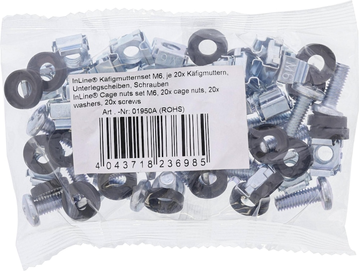 Immagine prodotto InLine Set dado a gabbia M6