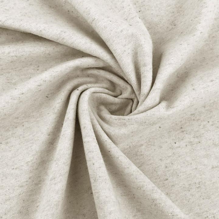 Produktbild Würfel & Mütze Baumwoll-Leinen Jersey Natur