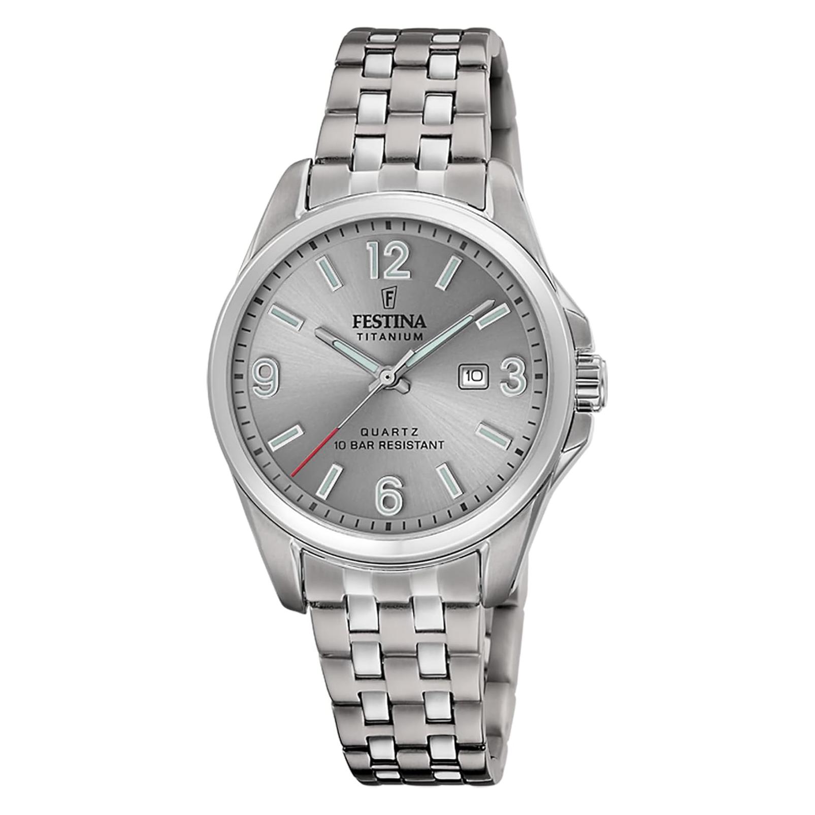 Festina, Horloge, F20697/2, Zilver, Grijs, (31 mm)