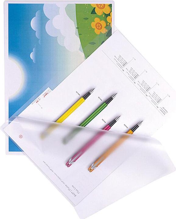 Produktbild Office Products Folie zum Laminieren, A4, 2x125 Mikron, glänzend, 100 Stk., transparent (A4, 100 Stk., 125 µm)